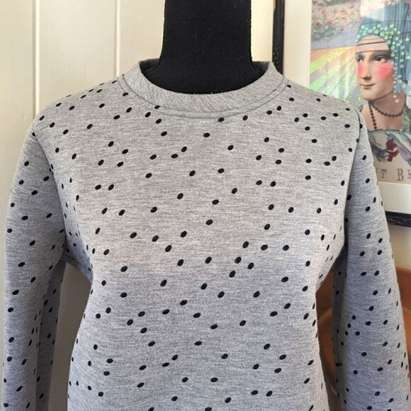 Maje Sweater SM / 1 Quirky French Boho Chic Rock New Girl Twee Retro Cozy Layer - Picture 3 of 10